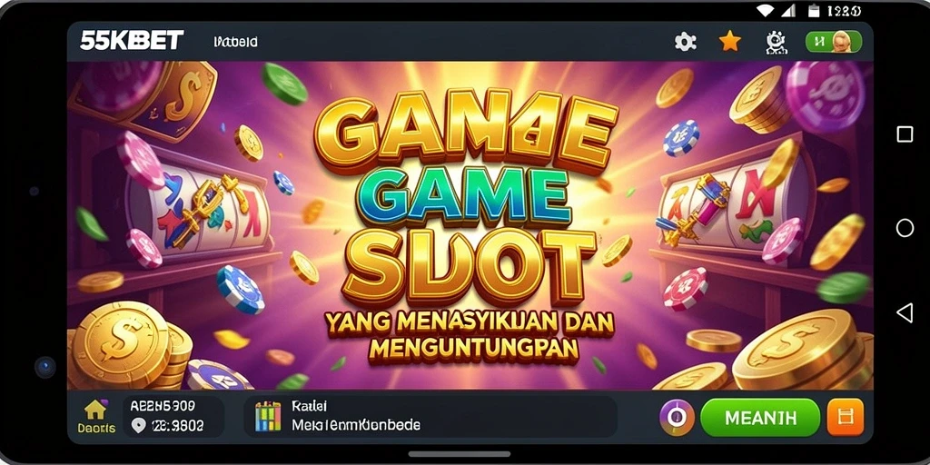Tampilan gameplay Slot yang menarik dari 55KBET.