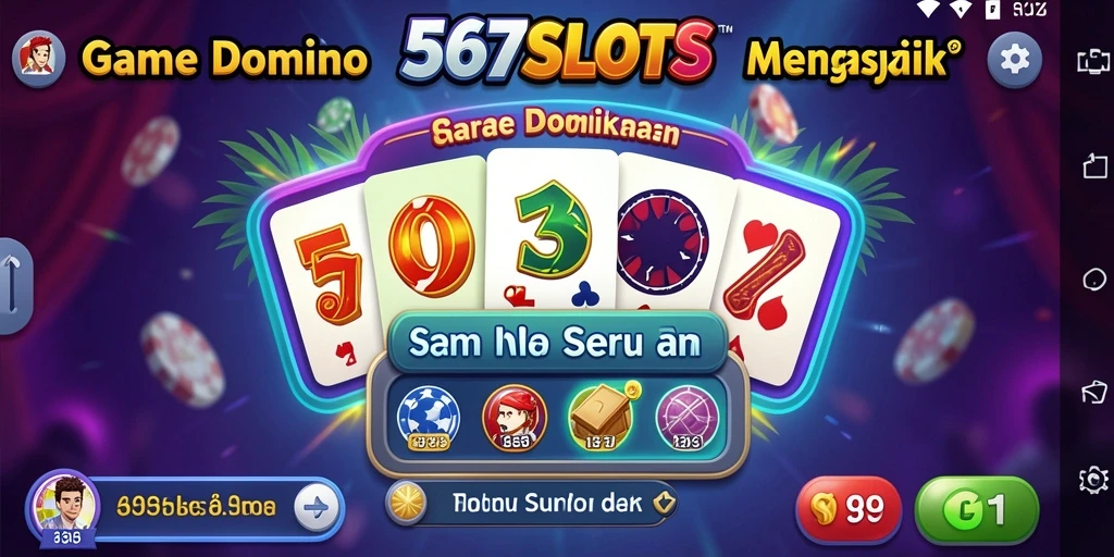 Tampilan gameplay seru dari 567SLOTS dengan interaksi antar pemain.