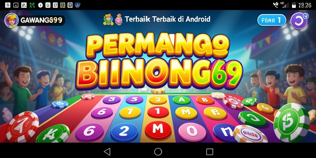 Tampilan gameplay Bingo di GAWANG69 yang menarik dan seru.