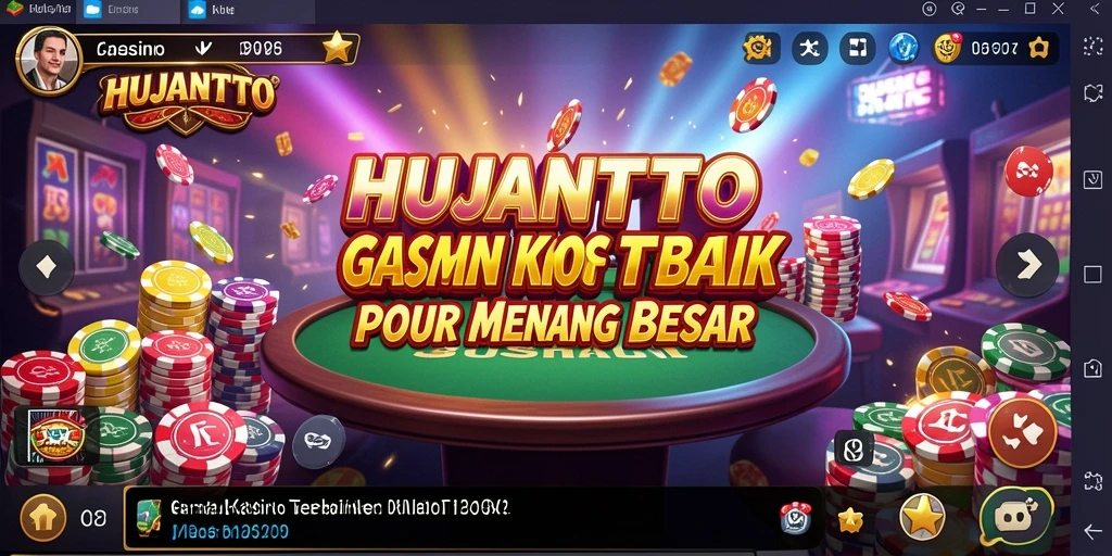 Tampilan gameplay HUJANTOTO yang seru dan menarik.