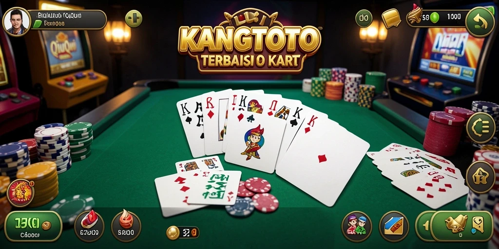 Screenshot utama KANGTOTO menampilkan gameplay QiuQiu yang seru dan interaktif.