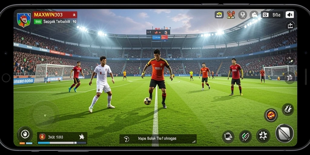 Gameplay seru dengan grafis sepak bola yang menakjubkan.
