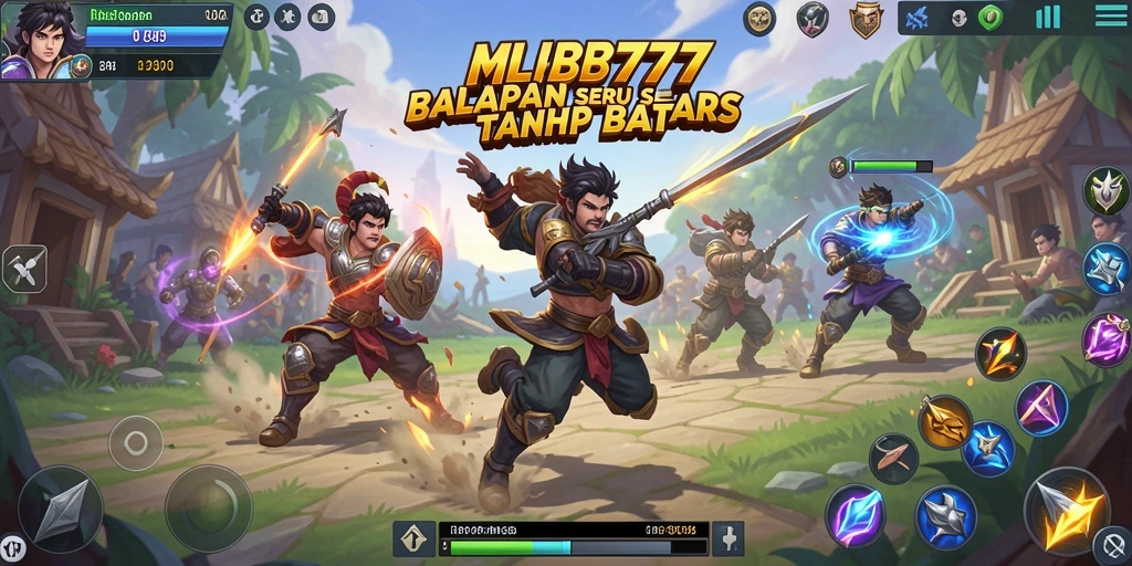 Tampilan gameplay balapan MLBB777 yang seru dan menegangkan.