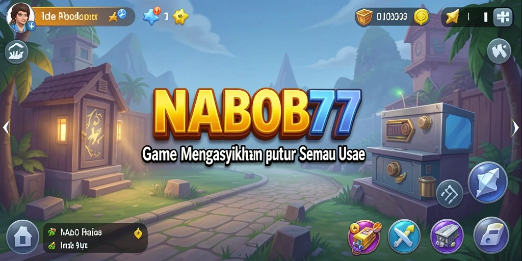 Screenshot menunjukkan gameplay NABOB77 yang menarik dan interaktif.