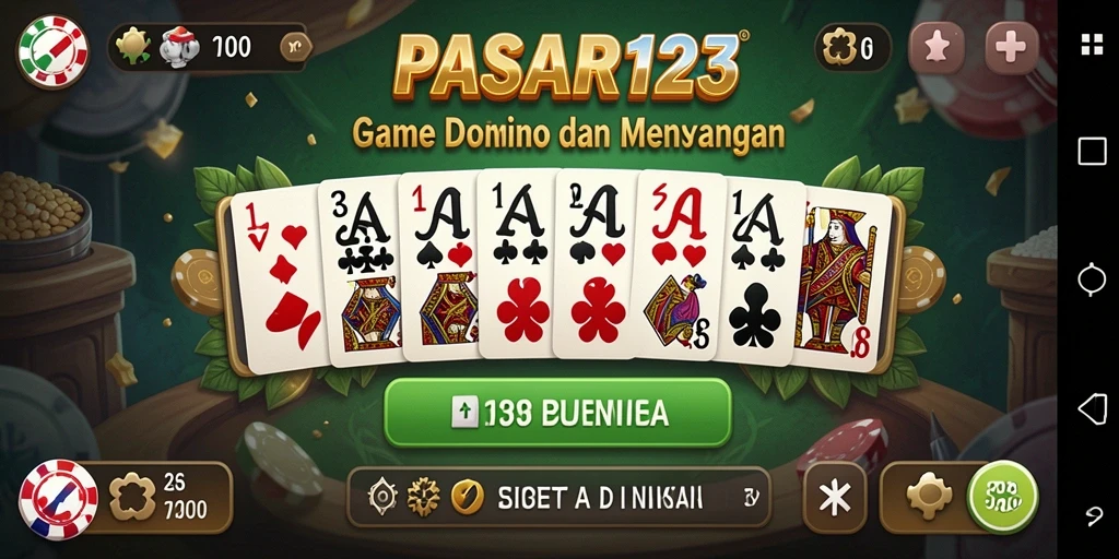 Tampilan gameplay seru dari PASAR123 yang penuh tantangan.