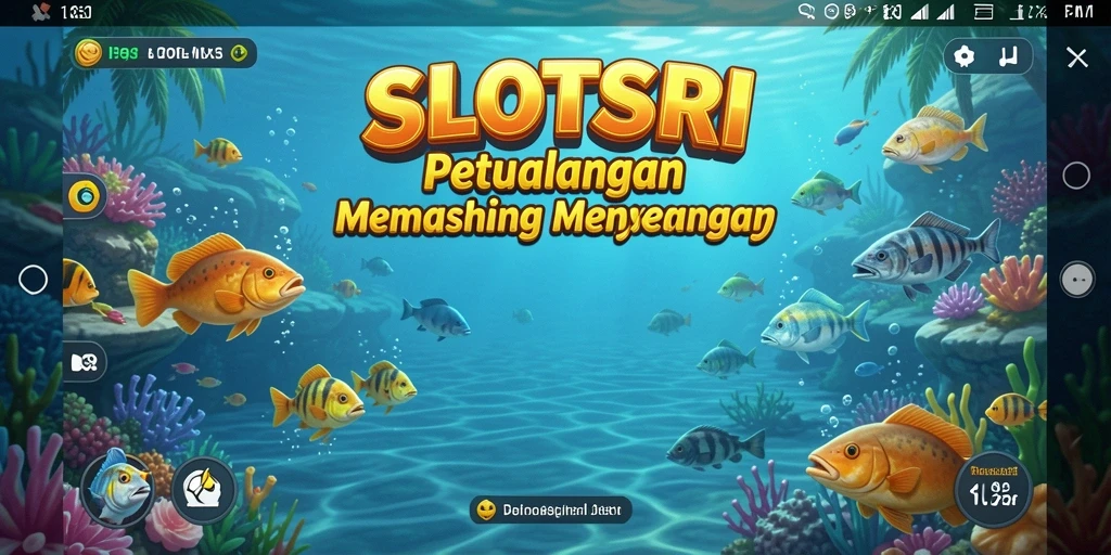 Gameplay memancing SLOTSRI yang menegangkan dan penuh warna.
